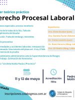 Taller Derecho Procesal Laboral